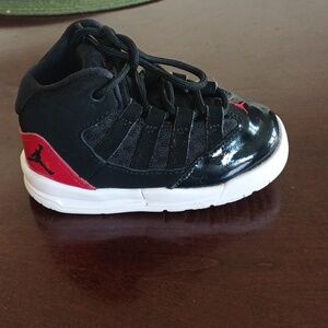 Black and Red 5c Jordans